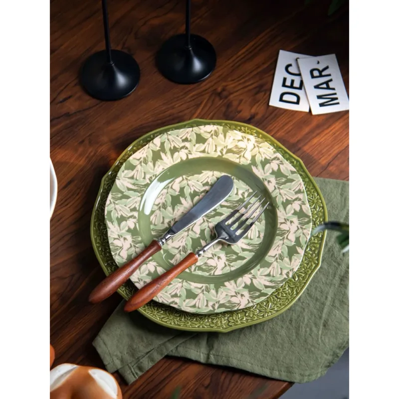 Một thoáng vintage trên bàn ăn
